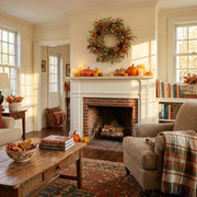 17.7-Inch Pumpkin & Berry Fall Wreath