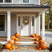 17.7-Inch Pumpkin & Berry Fall Wreath