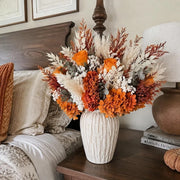 6-Piece Terracotta Fall Wedding Boutonniere Set