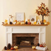 23-Piece Mini Fall Pumpkin & Pinecone Decor Set