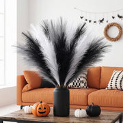 30-Piece Black, White & Gray Faux Pampas Grass Set