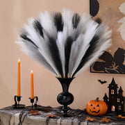 30-Piece Black, White & Gray Faux Pampas Grass Set
