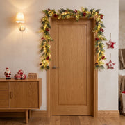5.9FT Pre-Lit Christmas Greenery Garlands