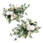 Dusty rose artificial flower garland swag wedding arch sweetheart table decor style N