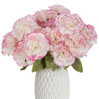 Purple multi 21-head artificial carnation stems for DIY wedding bouquet table centerpiece decor