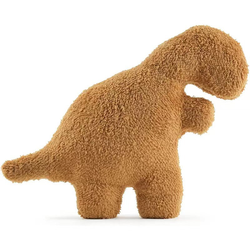 Soft & Cute Dino Nugget Plush Pad Pillow Large Dinosaur Chicken Nugget Room Decor for Boys & Girls