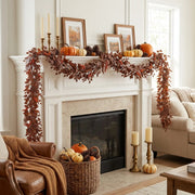 Artificial Fall Leaf & Berry Garland Set of 2 – 200cm