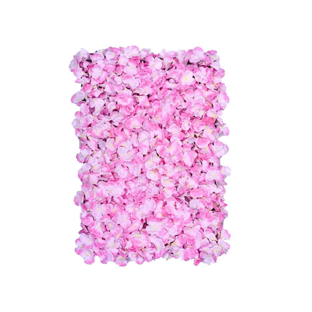 Light Pink Hydrangea Flower Mat for modern wedding decor by IPOPU