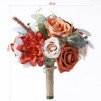 Lavender bridesmaid bouquet styled for wedding ceremony by IPOPU