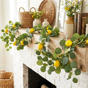 Artificial Lemon & Eucalyptus Garland