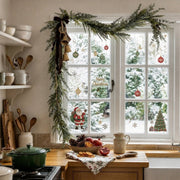 Artificial Pine Eucalyptus Garland – Christmas Mantel, Staircase & Table Decor