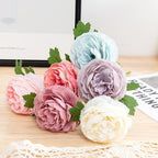 Pink Rose Bouquet 10pcs for realistic faux roses by IPOPU