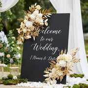 Artificial Rose Arch Swag for Wedding – Set of 2