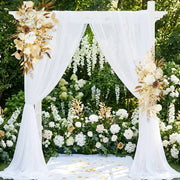 Artificial Rose Arch Swag for Wedding – Set of 2
