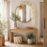 Artificial White Wisteria Hanging Vines – Set of 10