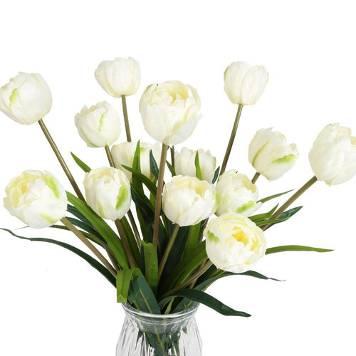 Beige artificial decoration flowers 5pcs for home wedding party centerpiece Independence Day decor