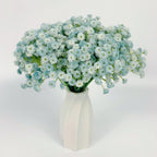Blue artificial baby's breath gypsophila bouquet for wedding party home DIY decoration