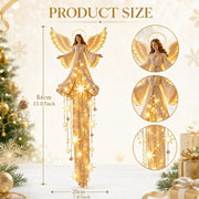 Starglow Cascading Christmas Angel Wall Light