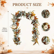 Fall Eucalyptus Floral Garland – Mantel, Staircase, Table & Arch Decor