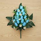 Cemetery flowers memorial rose bouquets with arranged for gravesite decoration by IPOPU