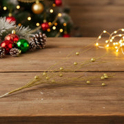 Glitter Red Berry Stem Picks – 20 Pcs, 17 in