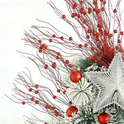 Glitter Red Berry Stem Picks – 20 Pcs, 17 in