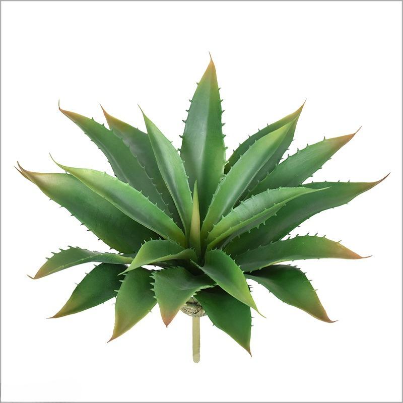 Green real touch artificial succulent and aloe greenery unpotted plant for home wedding and DIY floral arrangement
