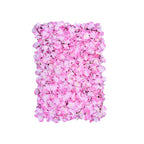 Light pink artificial hydrangea flower mat DIY wedding backdrop wall party home decor
