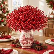 Red Berry Stems – 50 Pcs