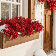 Red Berry Stems – 50 Pcs
