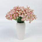 Pink artificial baby's breath gypsophila bouquet for wedding party garden home decoration