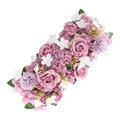 Pink Floral Swags for wedding arch party by IPOPU