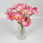 Pink artificial fake flowers bouquet for home decoration wedding decor accessories