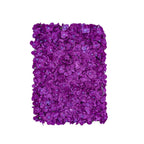Purple artificial hydrangea flower mat DIY wedding backdrop wall party home decor