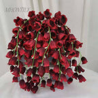 Red LED lily of the valley artificial bouquet bedroom night light romantic gift
