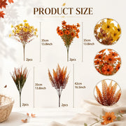 Fall Mum Mixed Floral Set – 8 Bundles