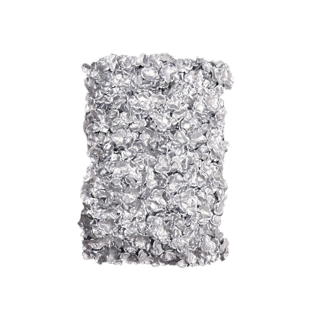 Silver artificial hydrangea flower mat DIY wedding backdrop wall party home decor