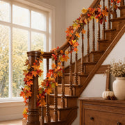Artificial Maple Leaf Fall Garland – 6ft, Set of 2