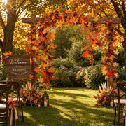 Artificial Maple Leaf Fall Garland – 6ft, Set of 2