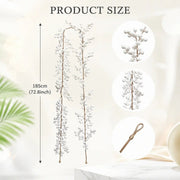 White Berry Christmas Garland – 6.1ft