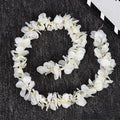 White artificial orchid cherry blossom vine handmade hanging garland for wedding decoration