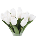 Tulip Flower 6pcs Home Living Room Wedding Decoration Tulips Fake Flowers Home Garden Decor