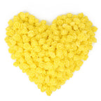 Yellow mini foam rose heads 500pcs bulk for DIY wedding bouquet baby shower party decor