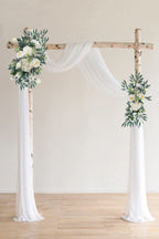1.8M Artificial Rose Garland Eucalyptus Rattan Money Leaf Fake Green Plants Wedding Hall Home Garden Christmas Party Flower Decor