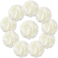 10pcs White Hydrangea Artificial Flowers White Silk Flowers Hydrangea